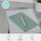 Martha Stewart Brody Acrylic Letter Tray Office Desktop Organizer with Handles, 12.75 x 8.75 GS-TS004-CLR-MS - alternate 9